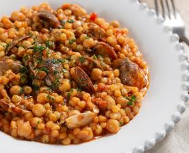 Fregola Vongole e Ceci